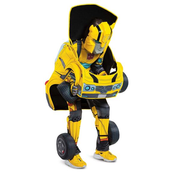 Coolest Kid's Transformers Bumblebee Converting Costume! Size: (4-5) - Picture 2 of 5